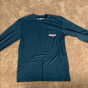 Rowdy gentlemen Natty light long sleeve tee